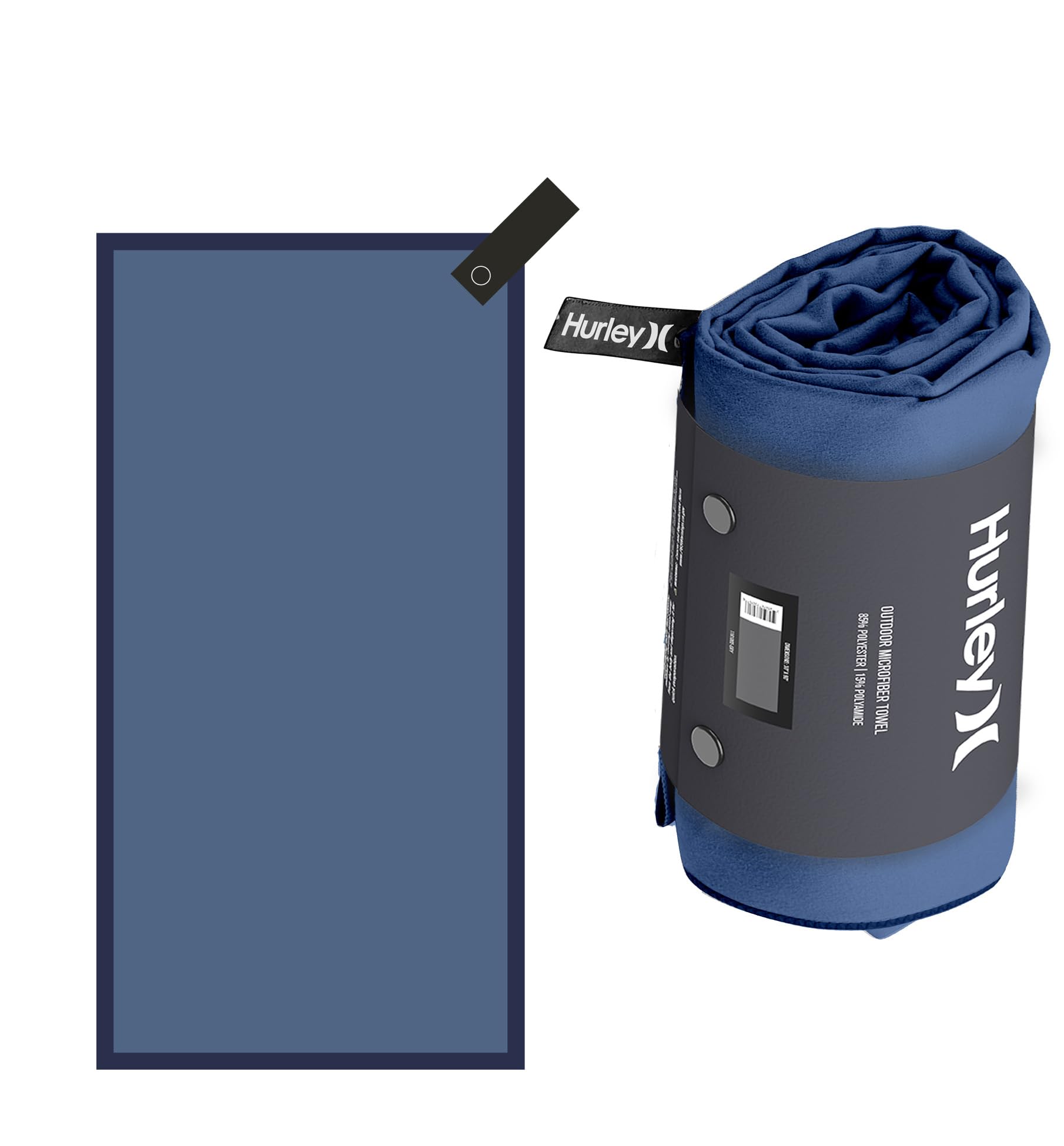 Amazon.com: Hurley Solid Microfiber Bath Towels - 40 x 72